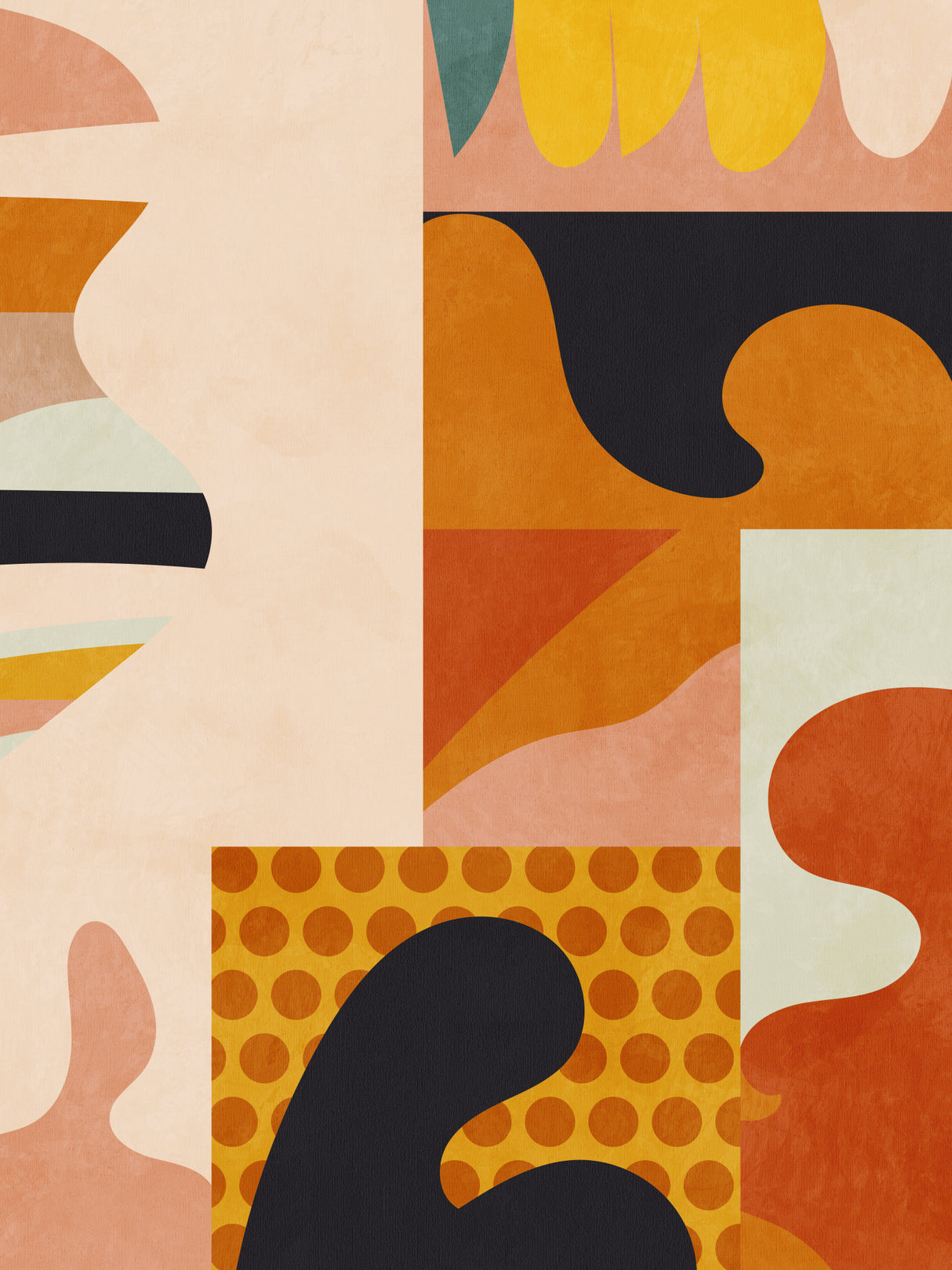 Playing Around Shapes 5 Poster och Canvastavla