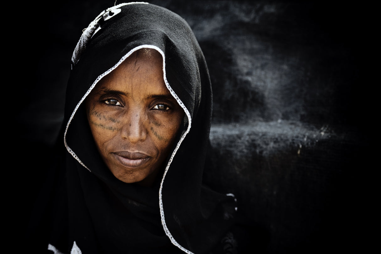 Afari woman Poster och Canvastavla