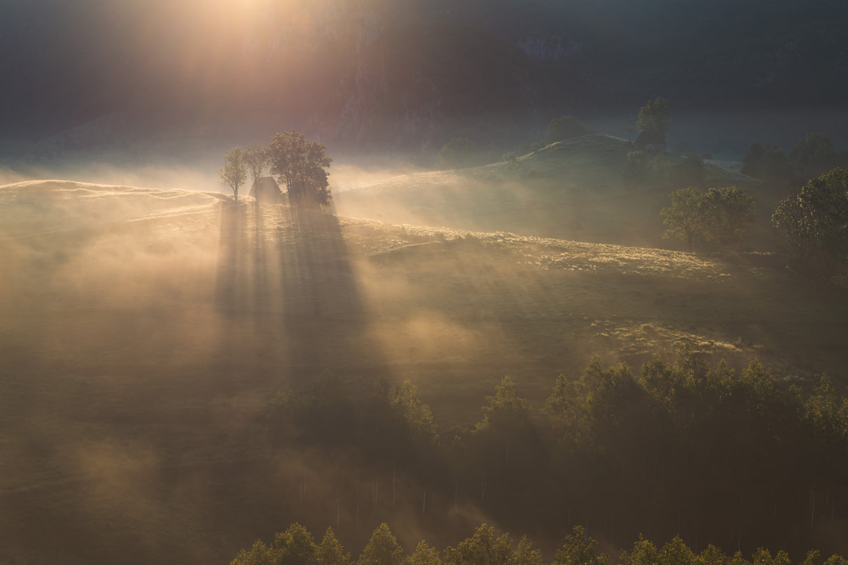 Transylvanian morning Poster och Canvastavla