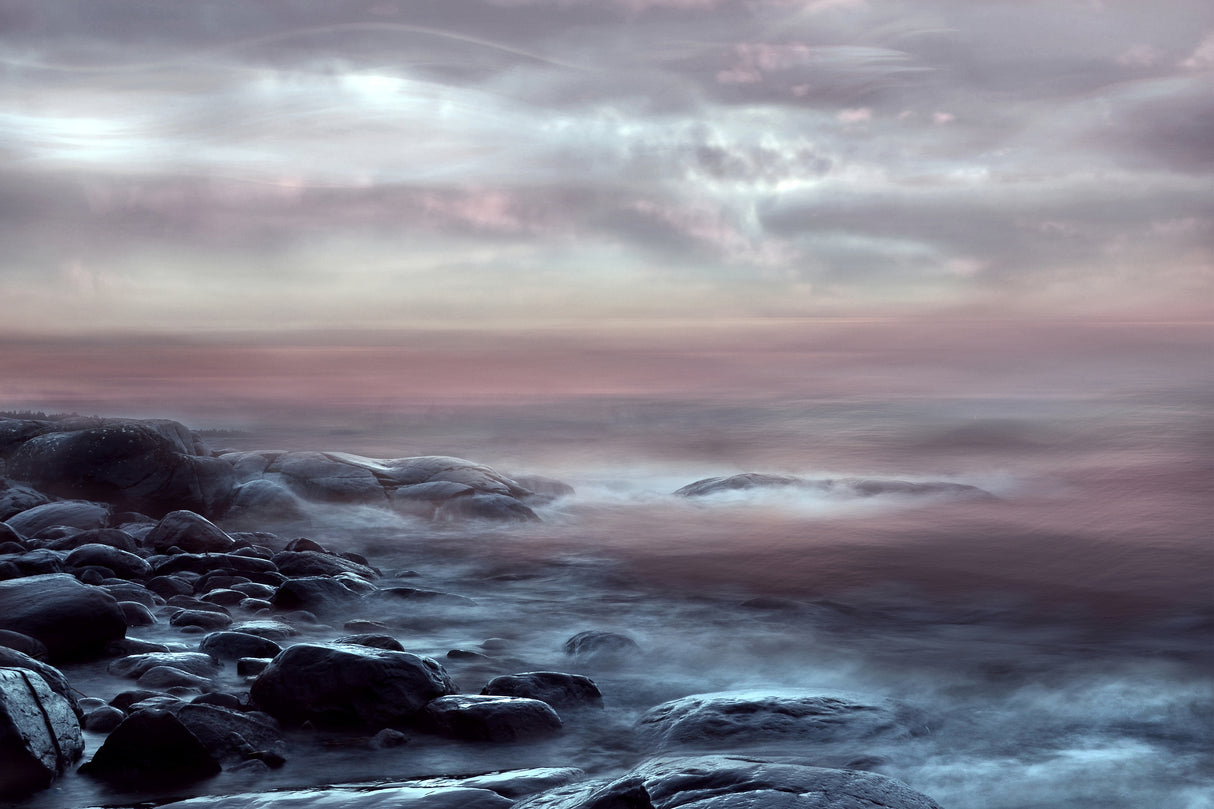 Morning at the cliffs Poster och Canvastavla