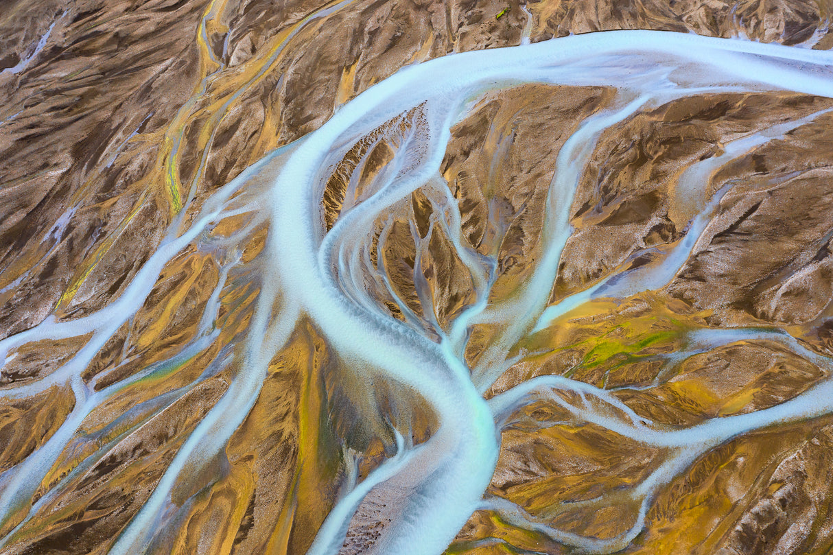 Painting by Glacial Poster och Canvastavla