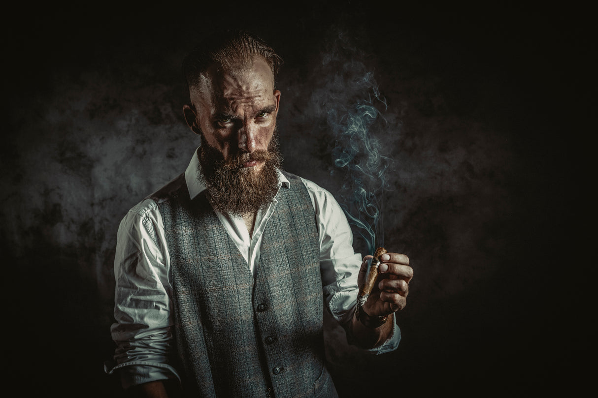 "Some people meditate .....I Smoke Cigars Poster och Canvastavla