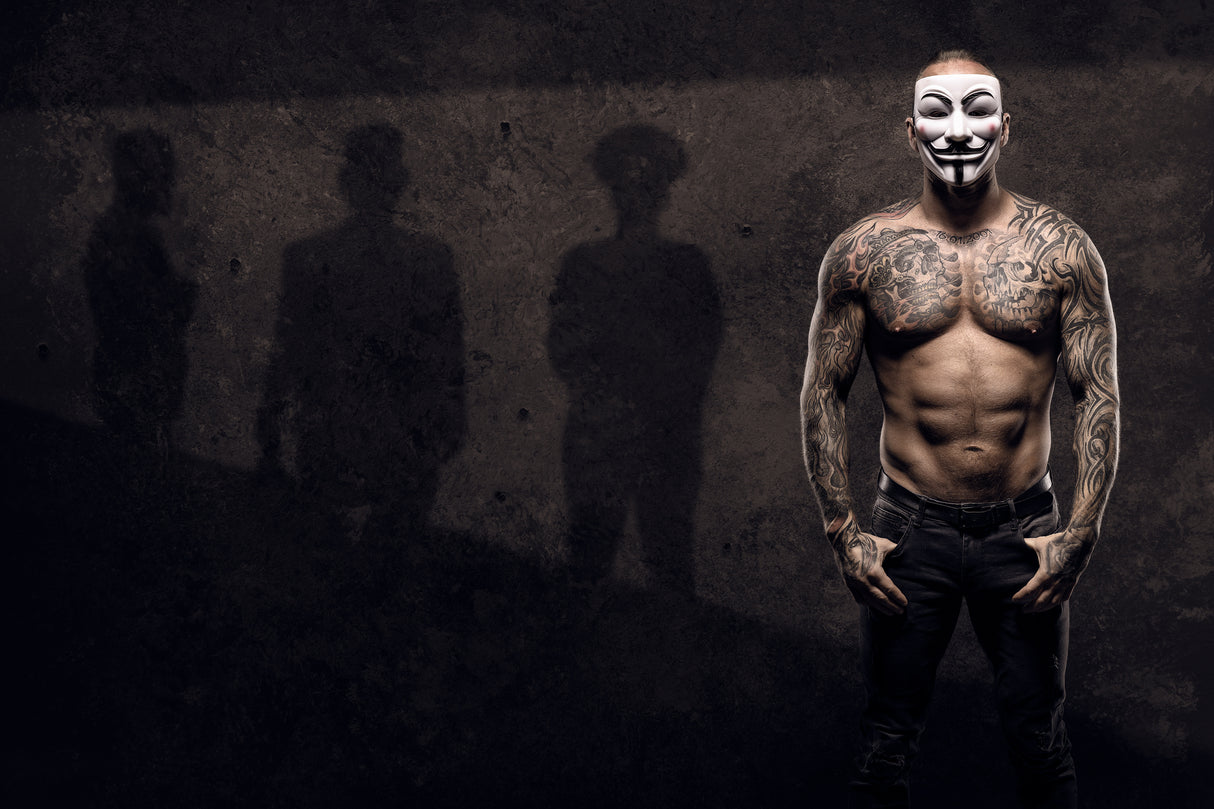 Background Shadows Poster och Canvastavla
