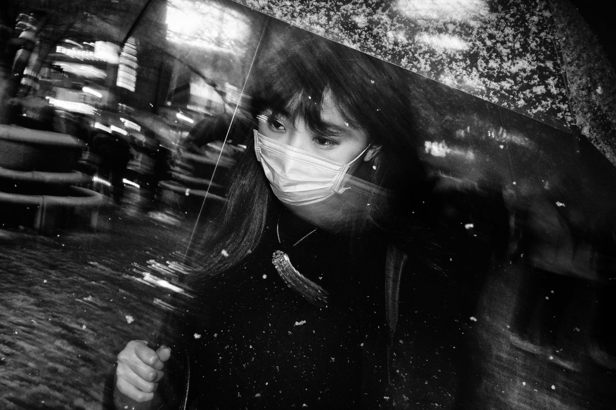 Shibuya Street - TOKYO 2018 Poster och Canvastavla