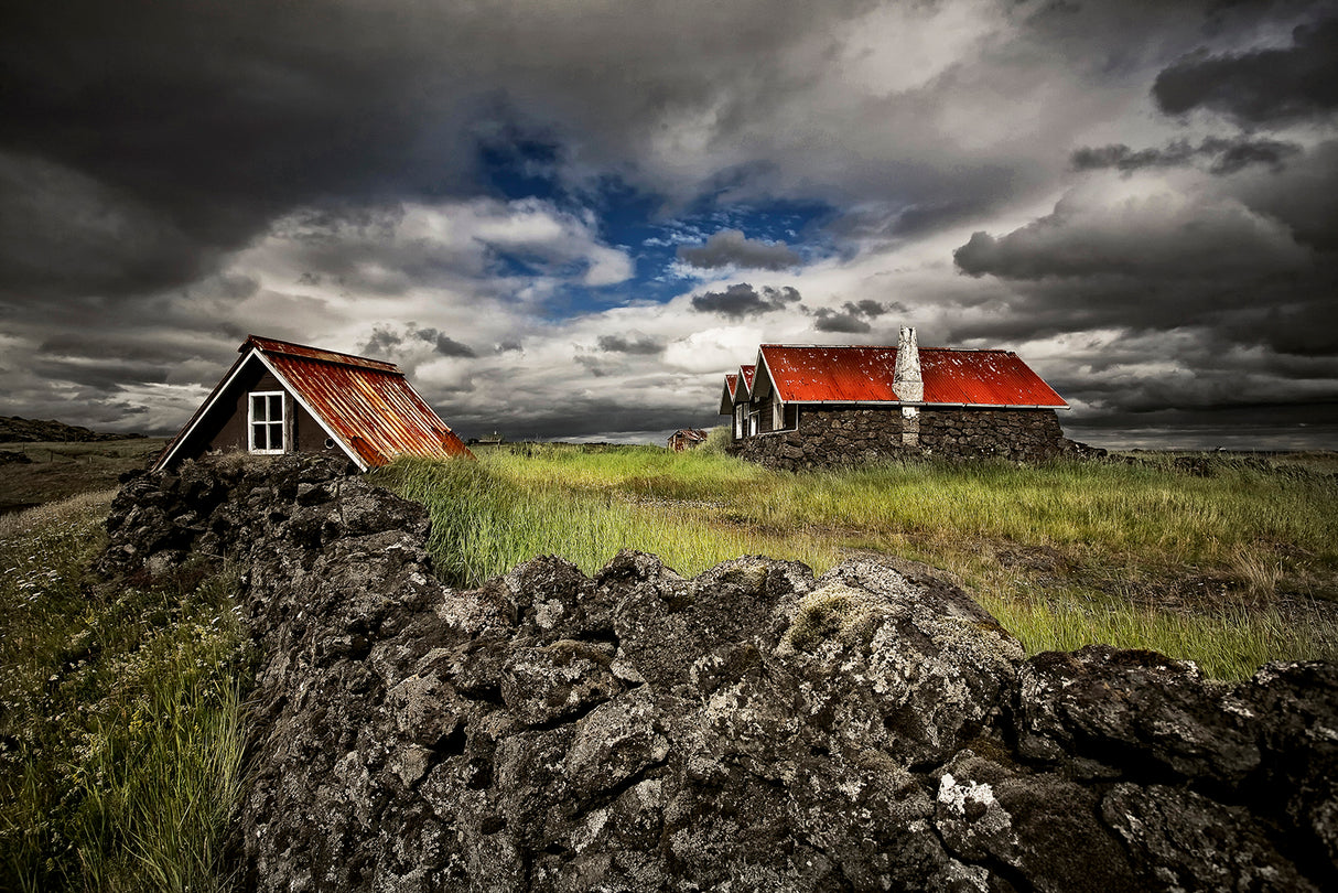 Stone Walls Poster och Canvastavla