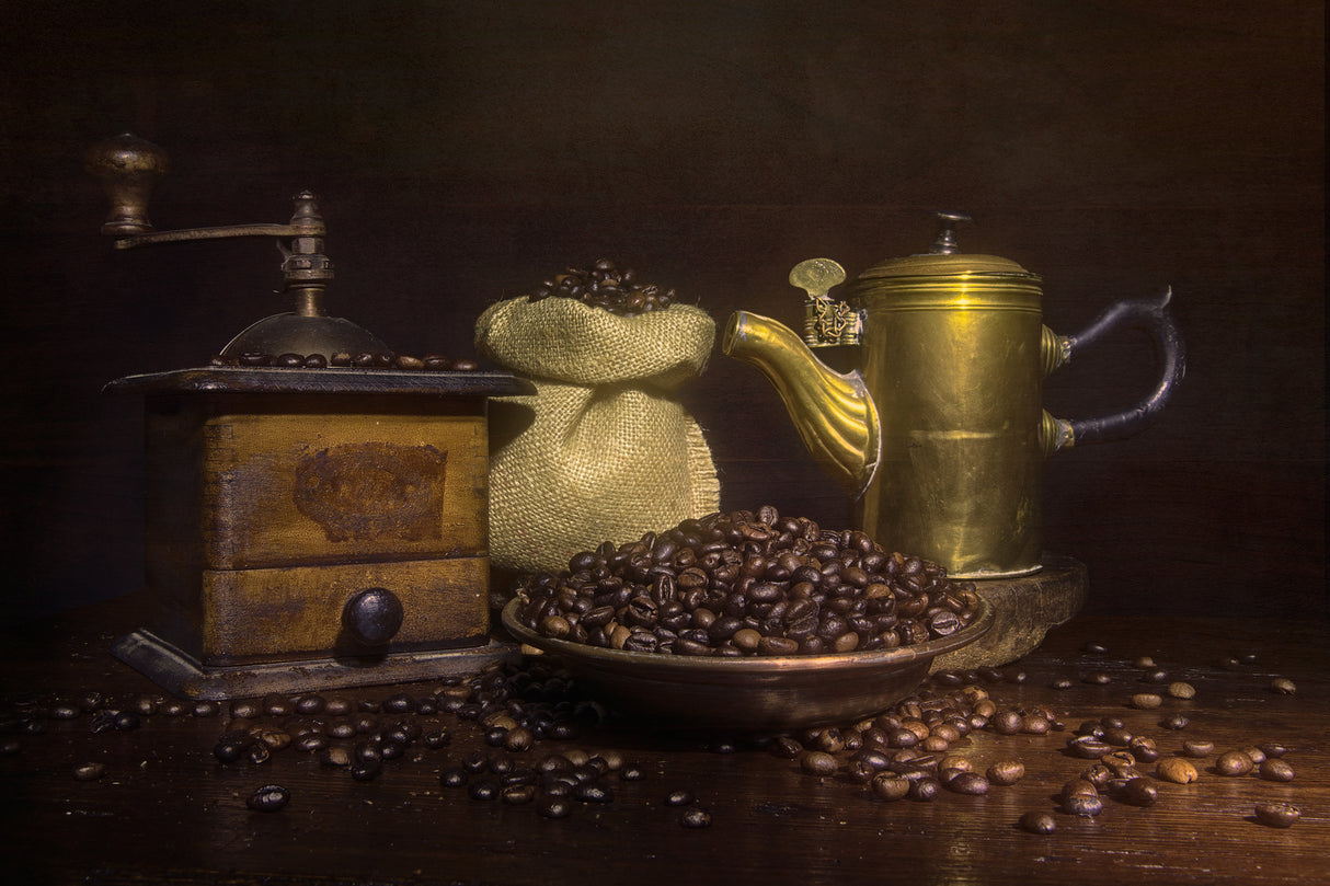Coffee Poster och Canvastavla