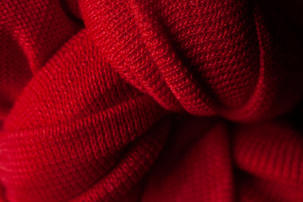 red fabric Poster och Canvastavla