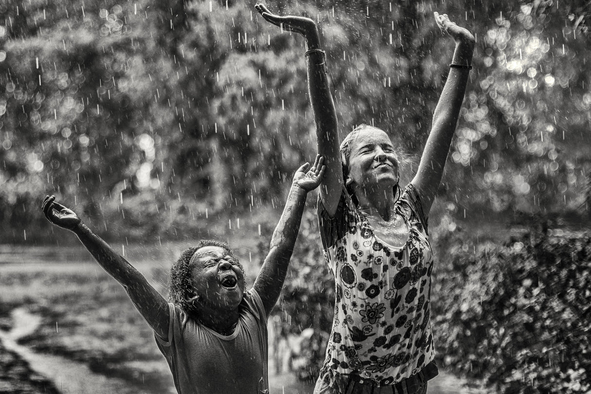 Joy of rain Poster och Canvastavla