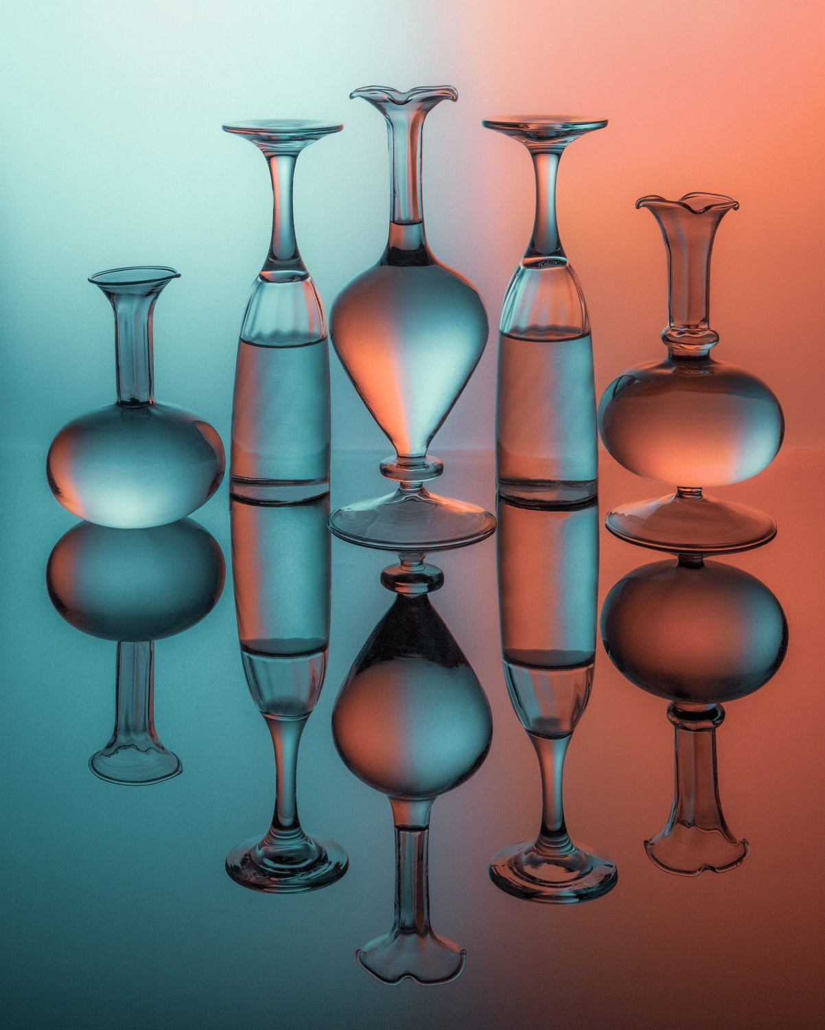 Series of Glass and Reflection - 14 Poster och Canvastavla