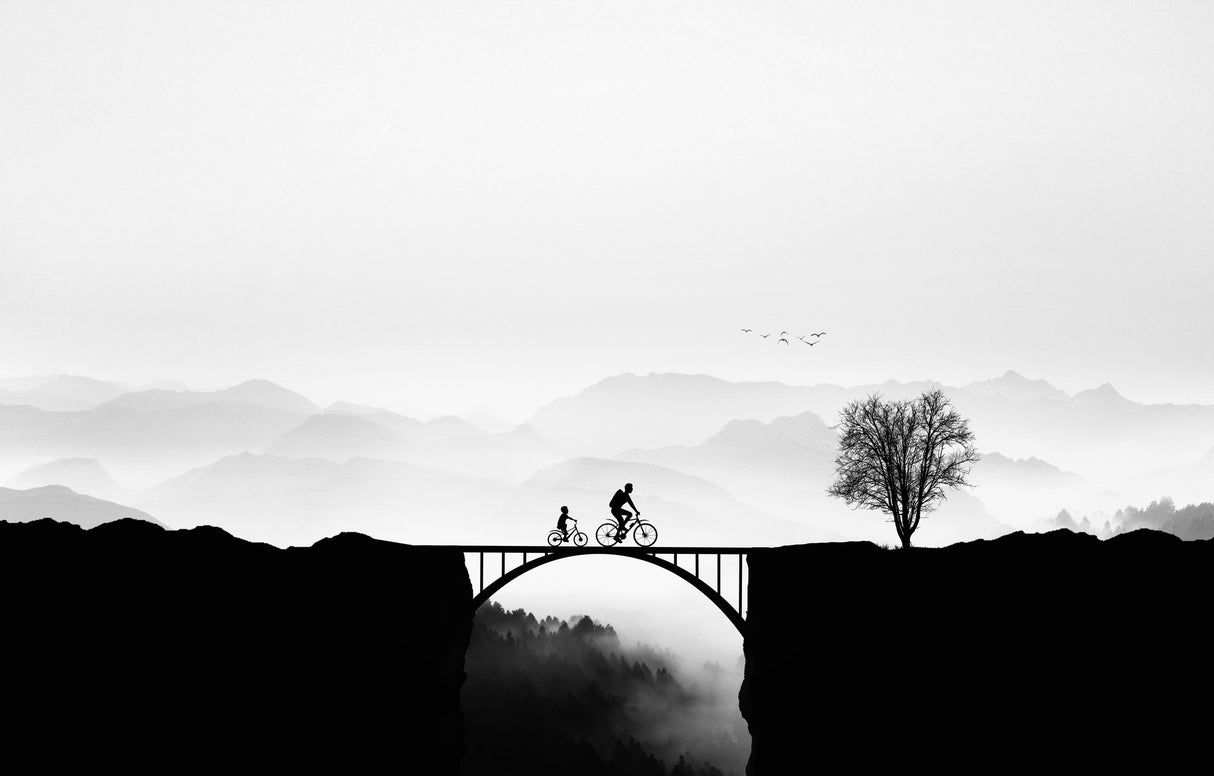 Bicycle ride Poster och Canvastavla