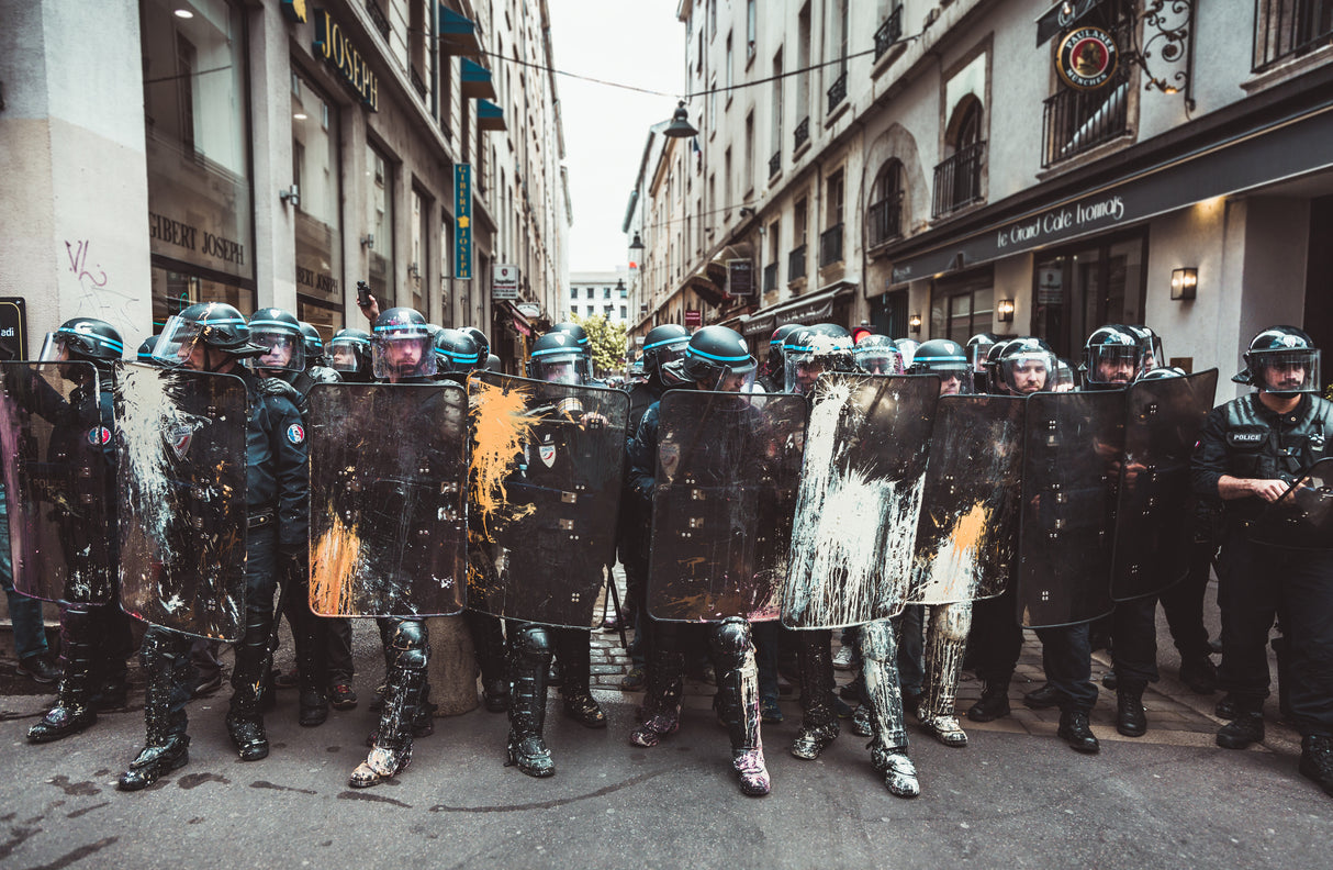 Police Made A Wall Art Poster och Canvastavla