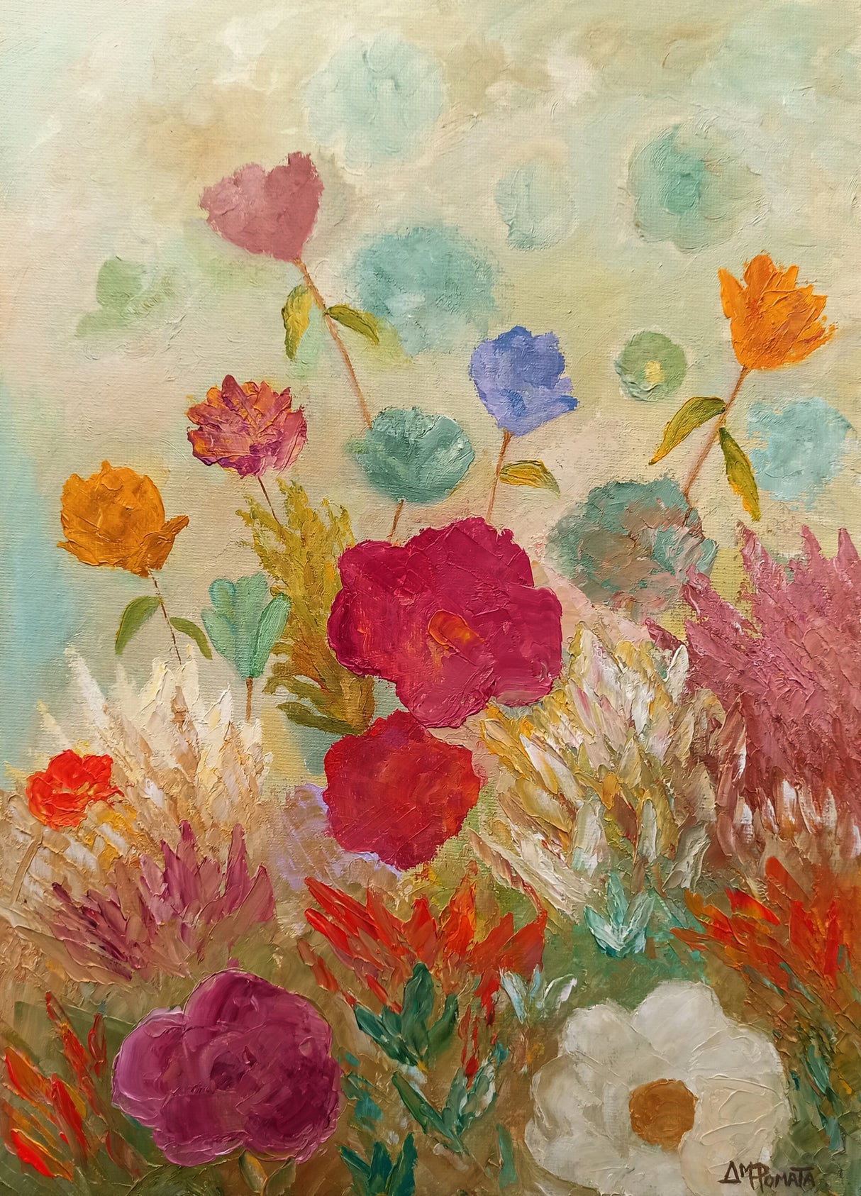 Lush On the Fields Poster och Canvastavla
