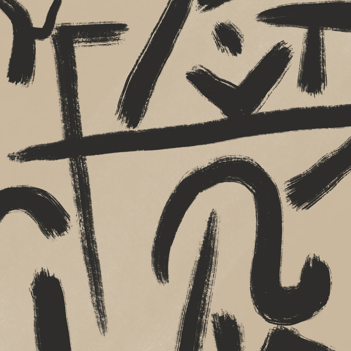 Line art abstract 03 Poster och Canvastavla