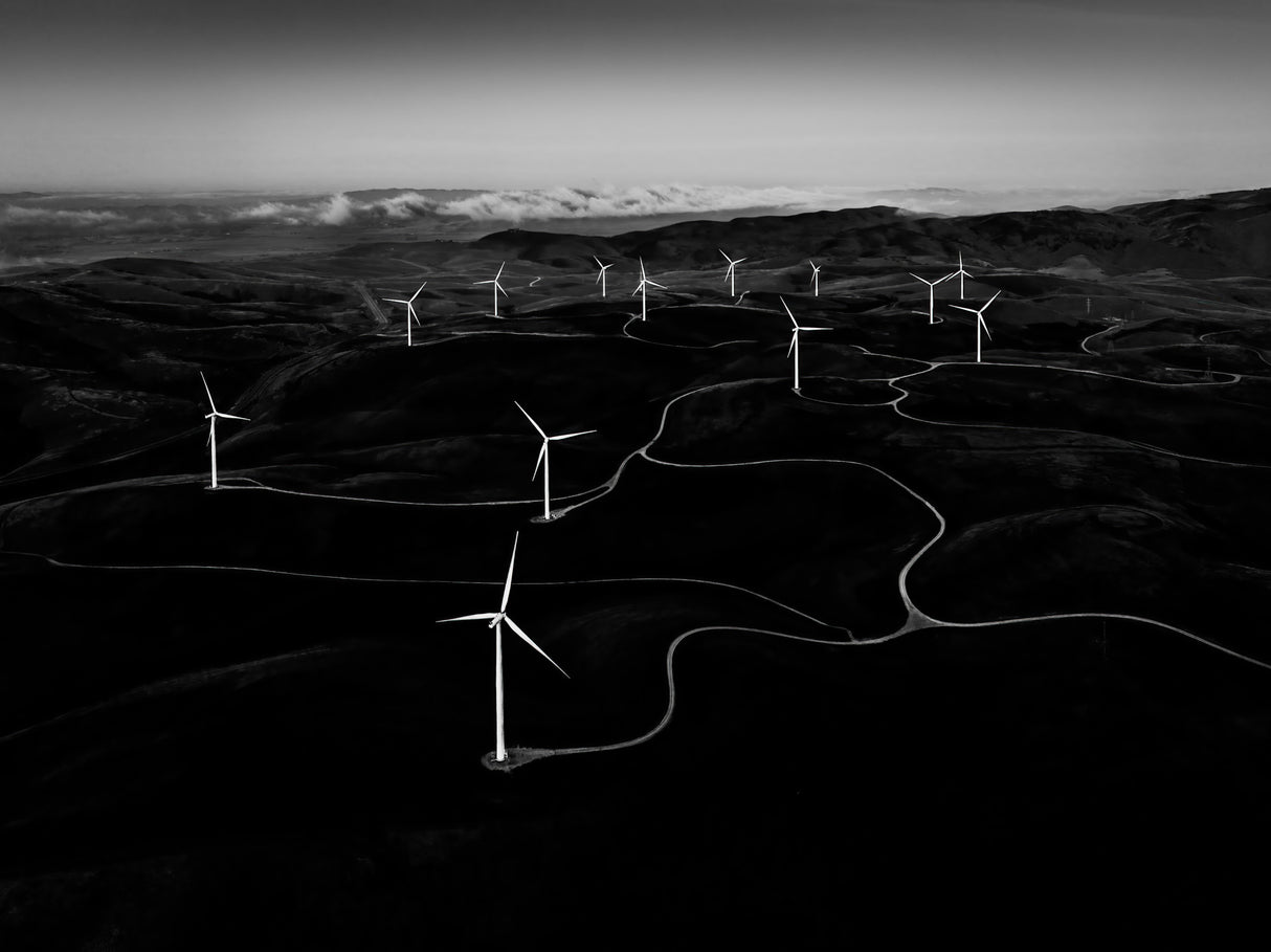 Windmill Farm Poster och Canvastavla