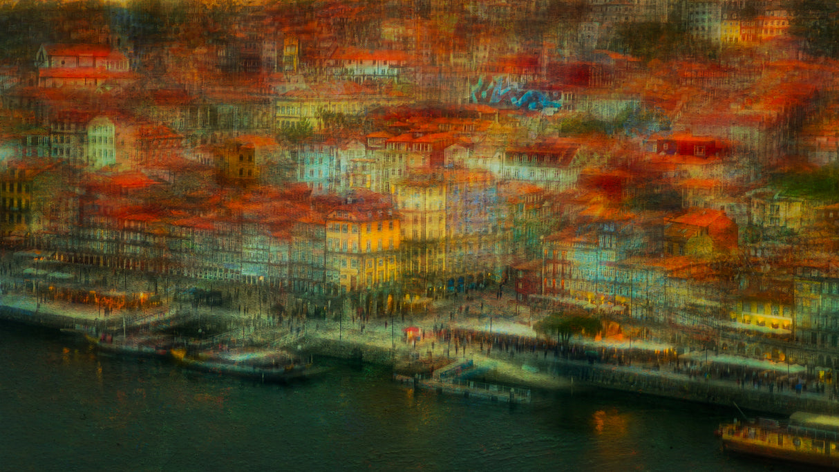 Porto Impression Poster och Canvastavla