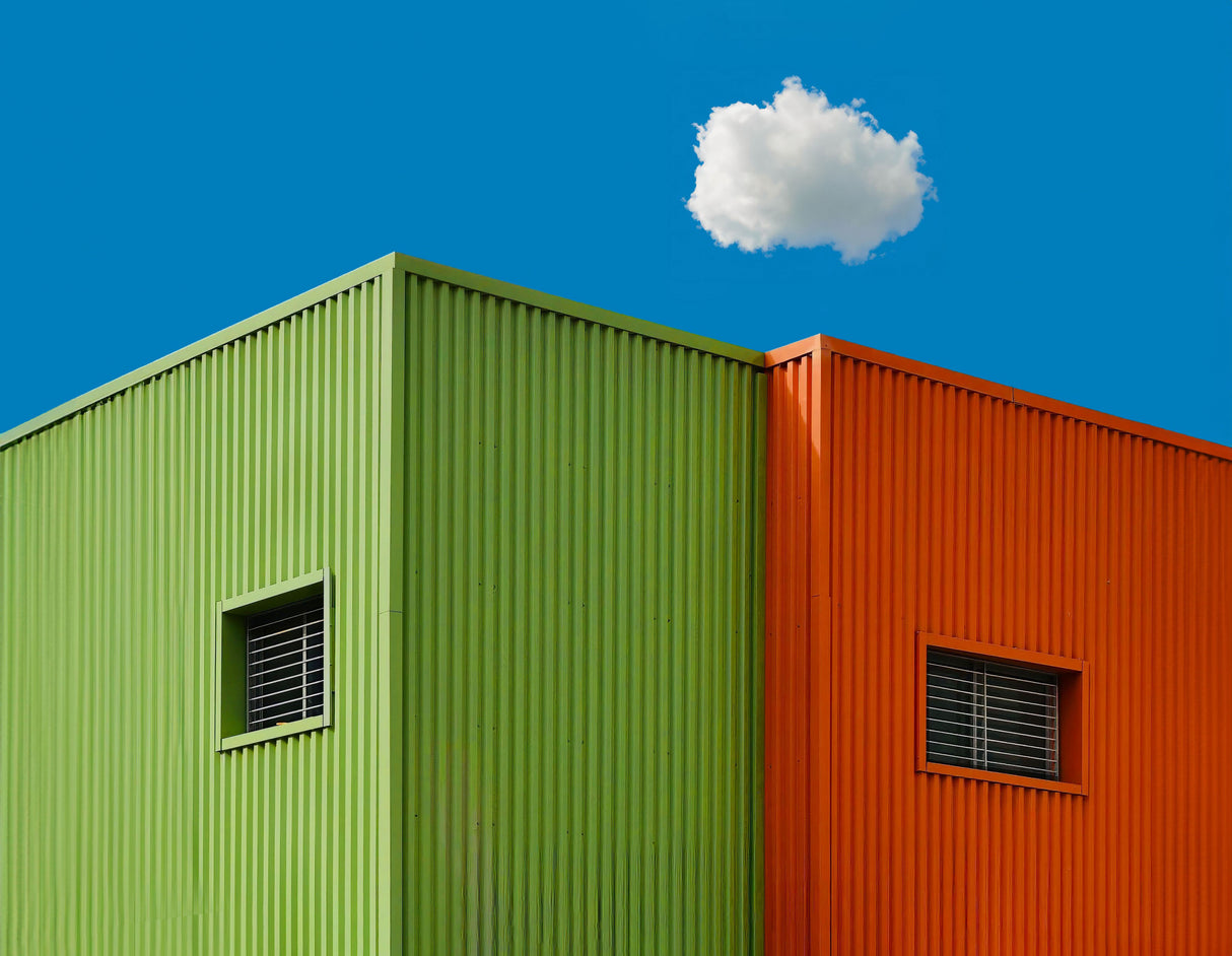 Urban textures - Ganei Tikva Poster och Canvastavla