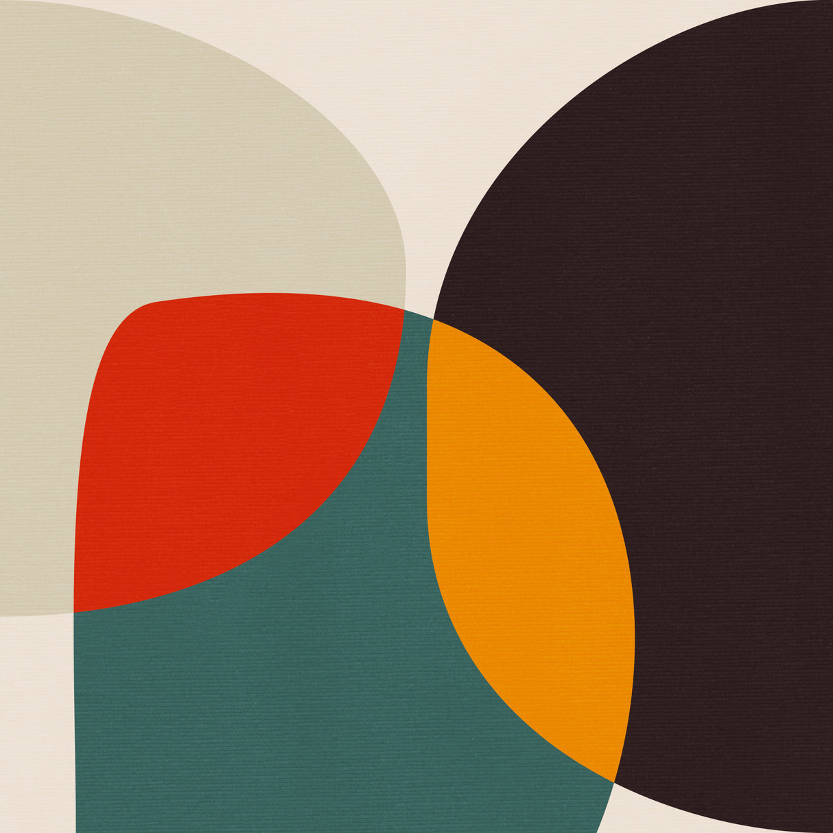 Bauhaus Modern Bold 3 Poster och Canvastavla