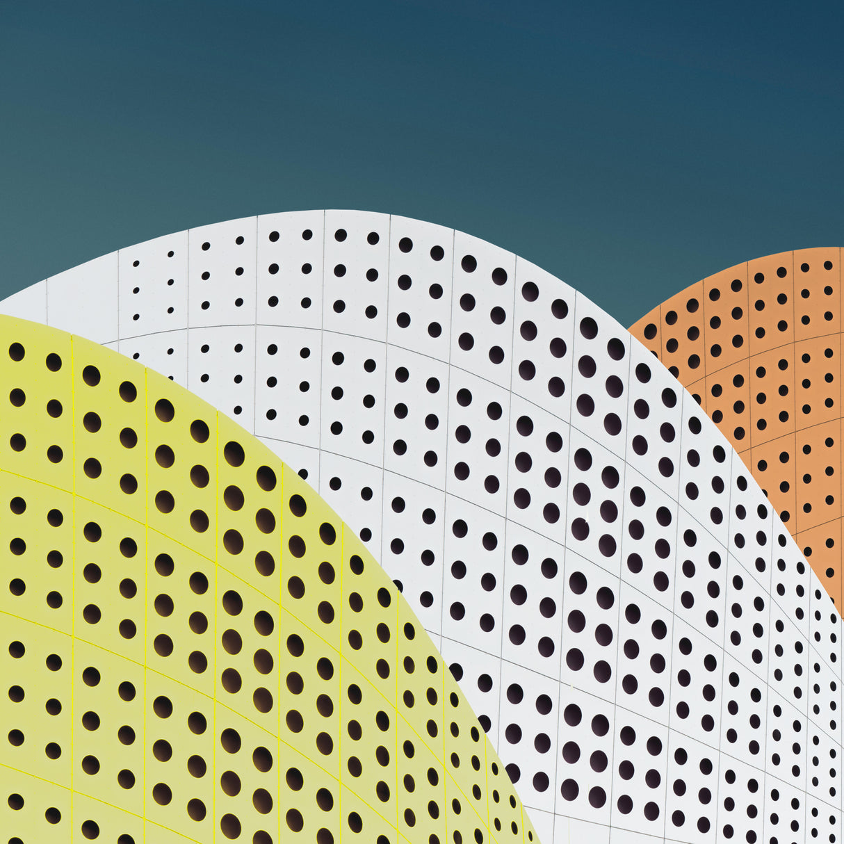 Perforations Poster och Canvastavla