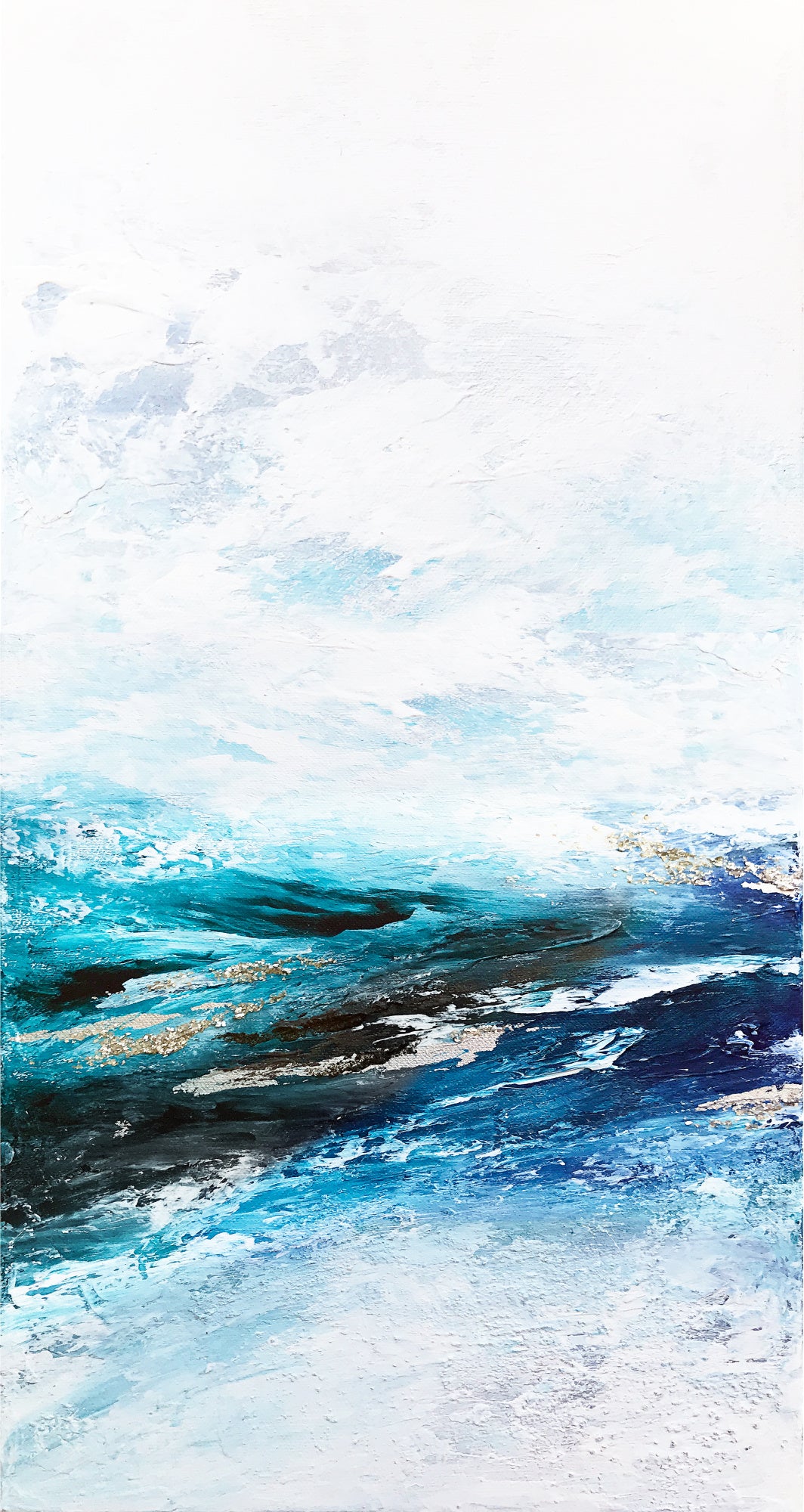 Frozen Ocean 3 Poster och Canvastavla