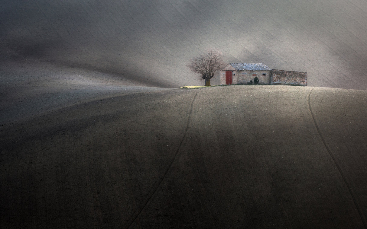 The old farm Poster och Canvastavla