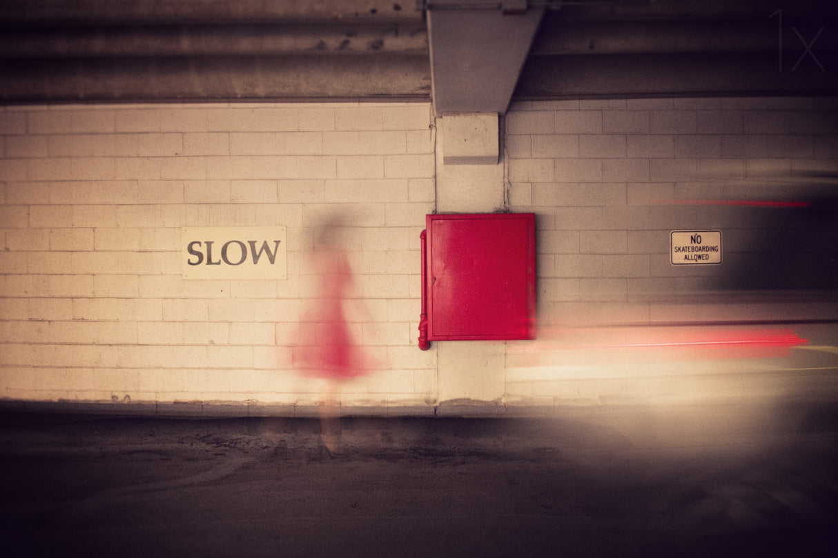Slow Poster och Canvastavla