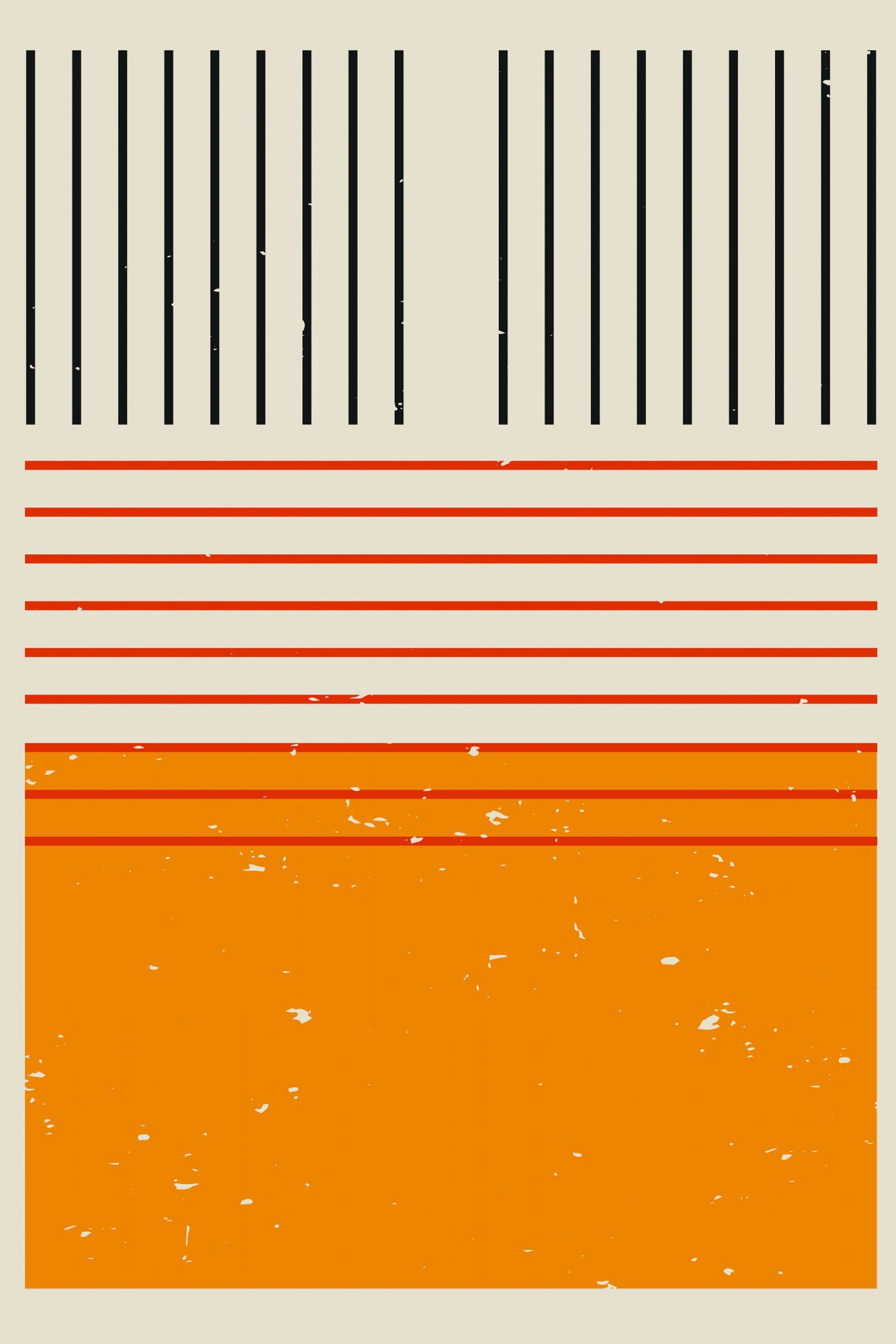 Vibrant Minimal Series #1 Poster och Canvastavla