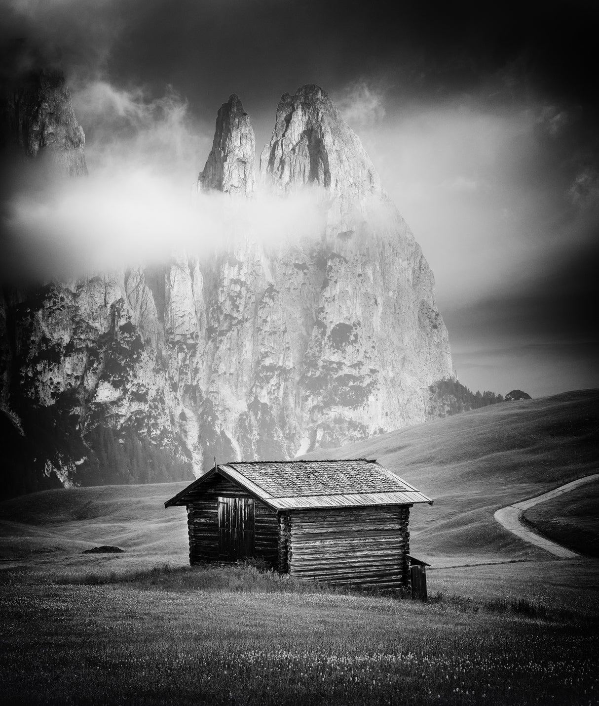 Postcard from the Dolomites Poster och Canvastavla