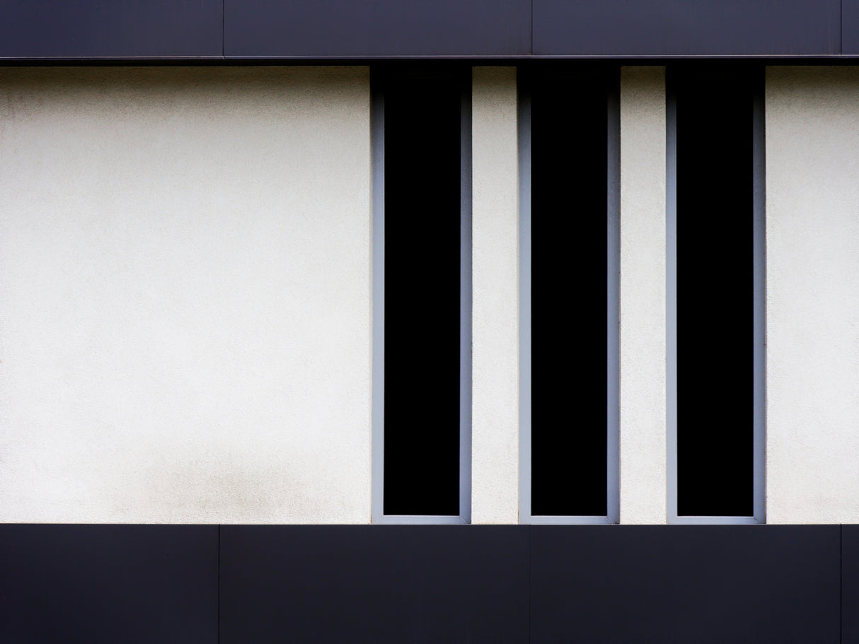 the striped window Poster och Canvastavla