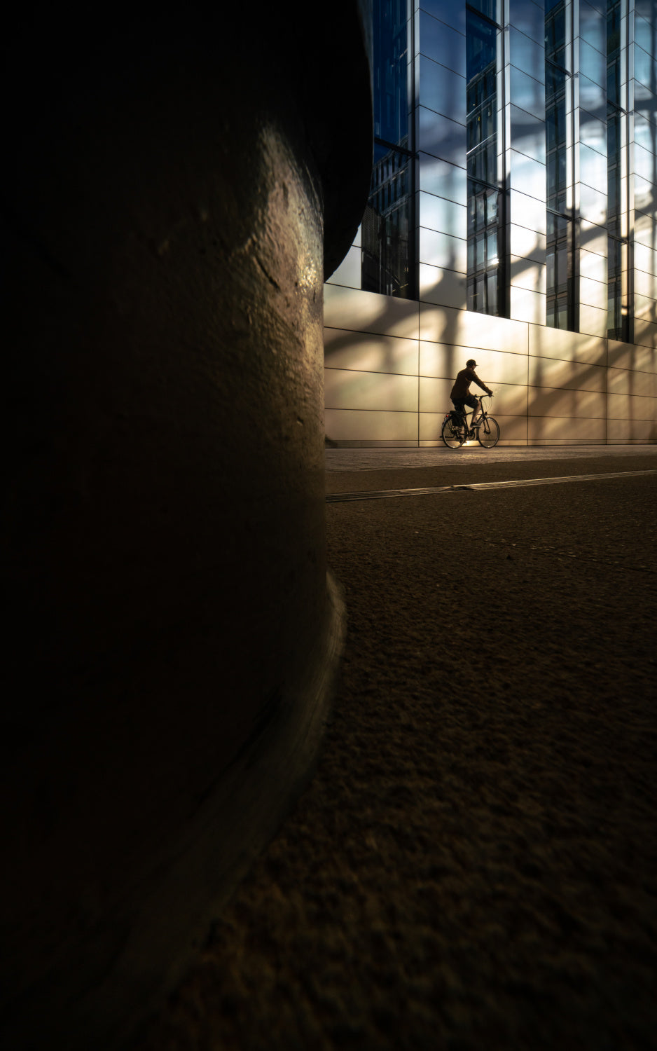 The Bicyclist Poster och Canvastavla