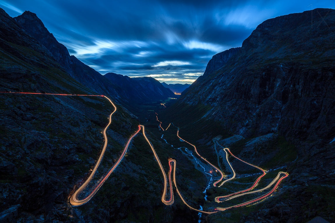 Trollstigen Poster och Canvastavla