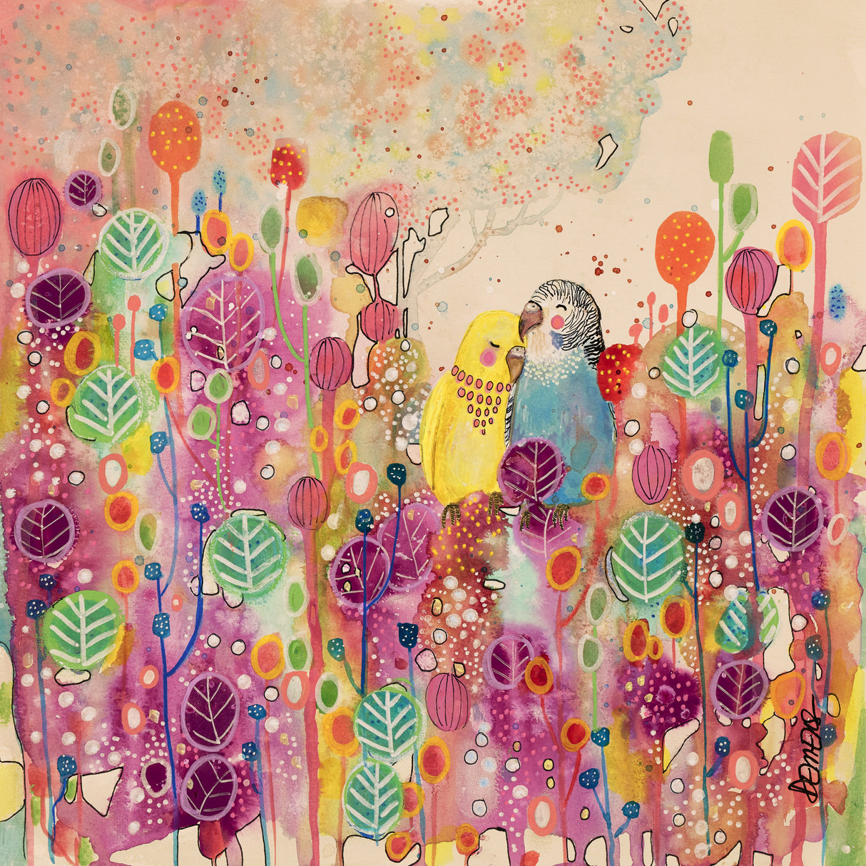 Pour Cette Vie Et Celle D Apres Sylvie Demers Poster och Canvastavla