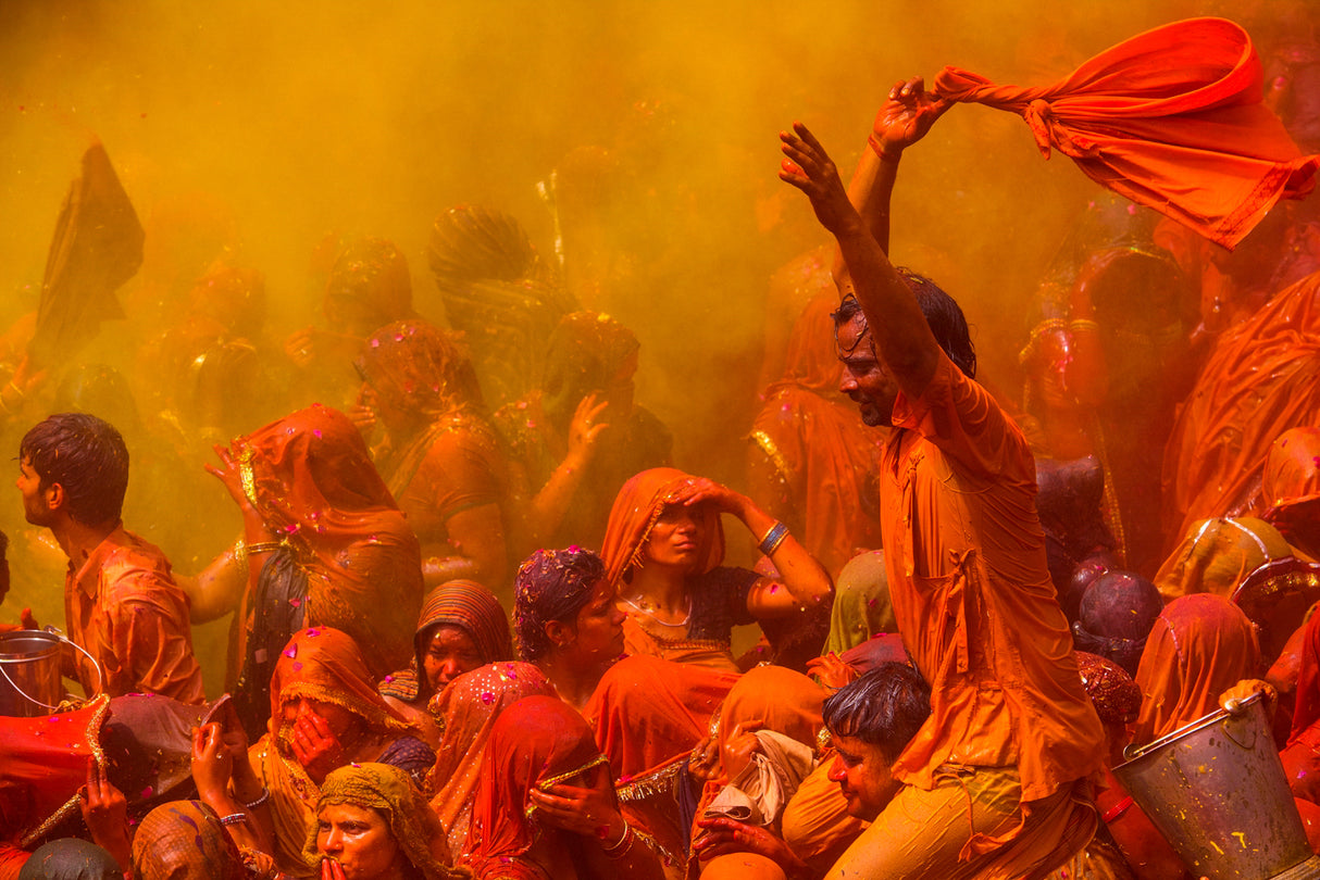 Holi Festival Poster och Canvastavla
