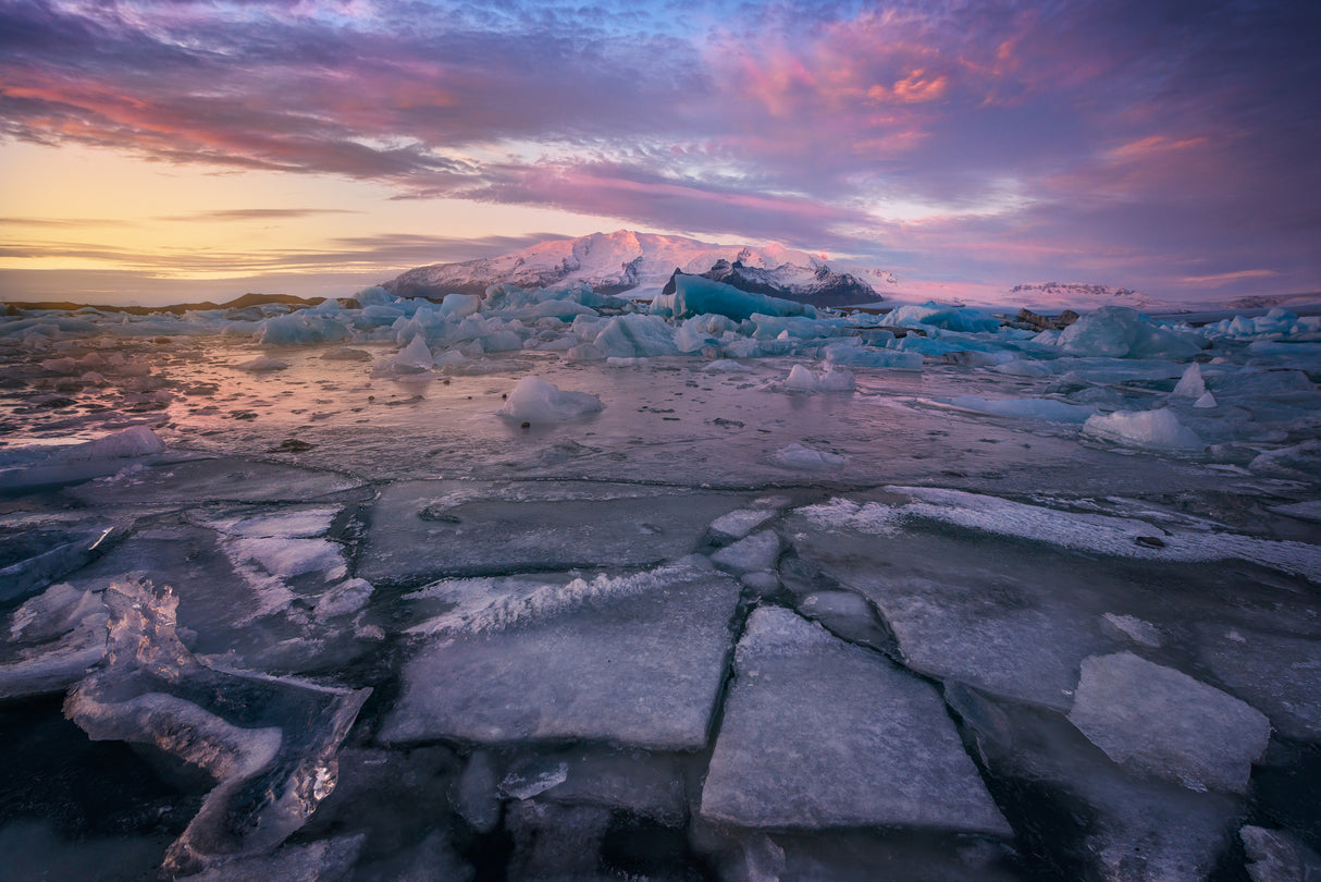 Jokulsarlon, Iceland Poster och Canvastavla