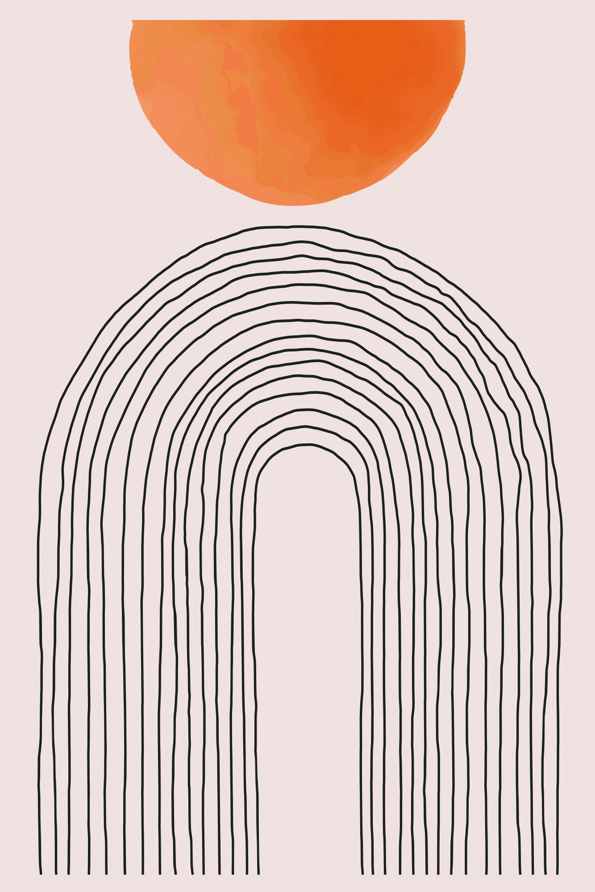 Easy Sun #3 Poster och Canvastavla