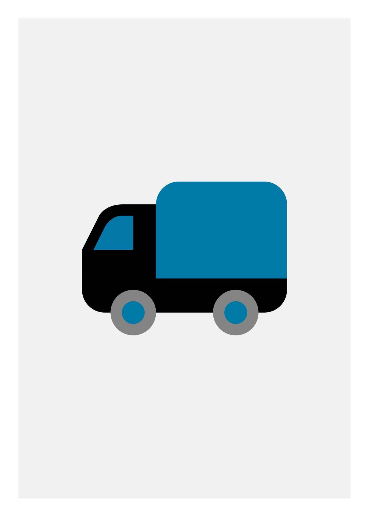 Lastbil barnposter 13 Barnbarnposter fordon