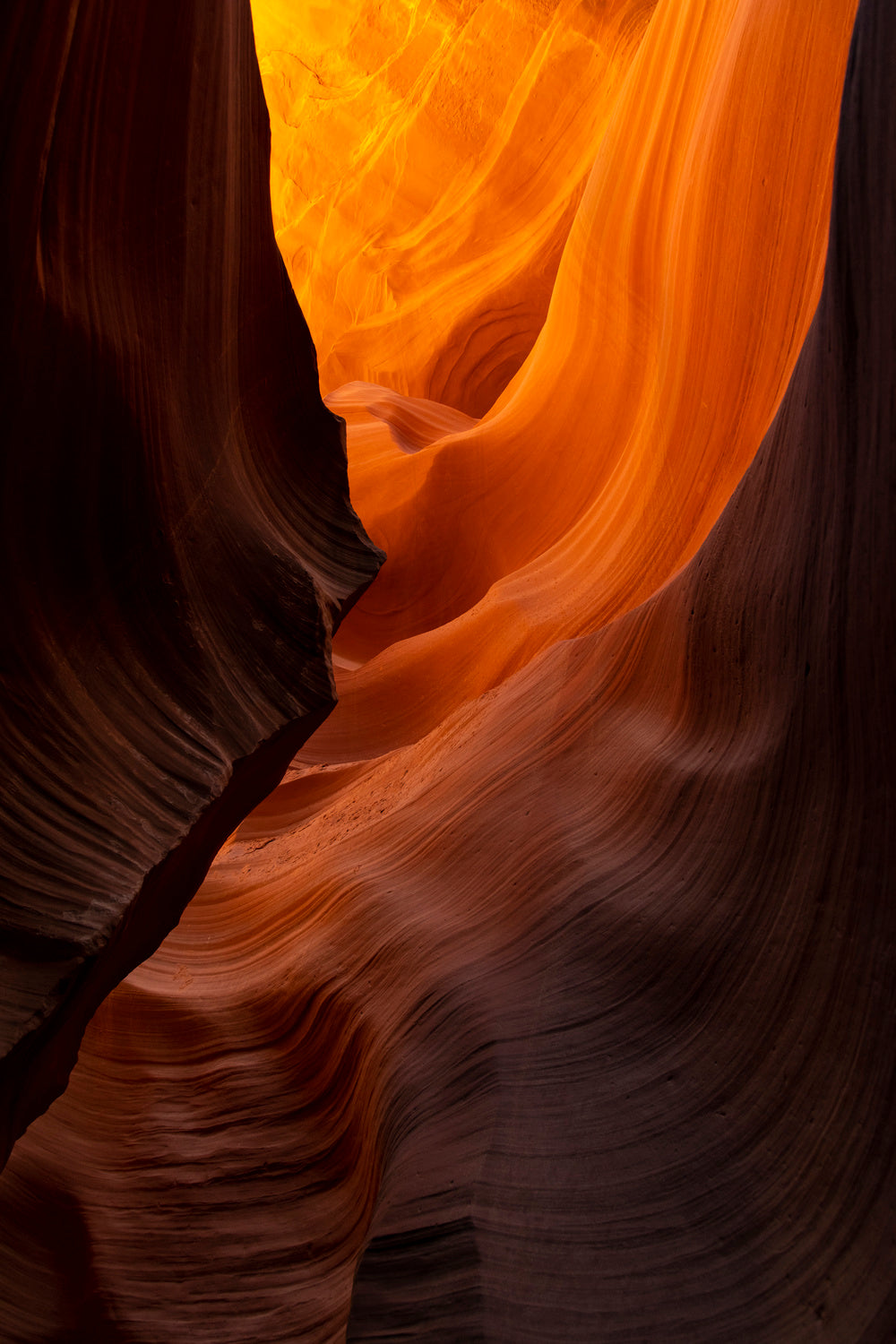 Antelope Canyon 3 Poster och Canvastavla