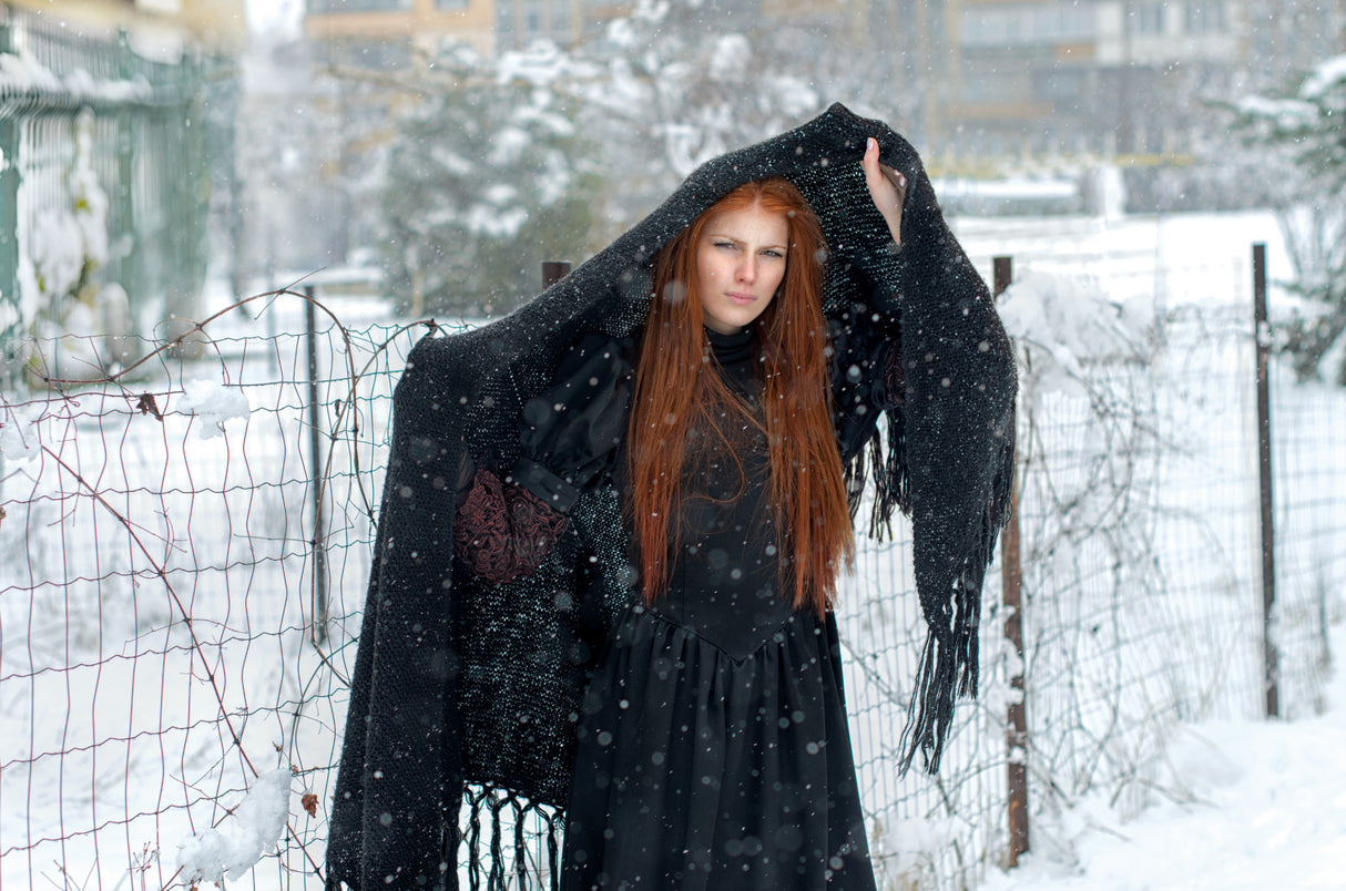 snow girl Poster och Canvastavla