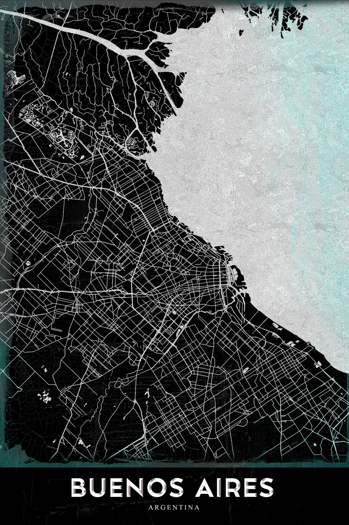 BUENOS AIRES Poster och Canvastavla