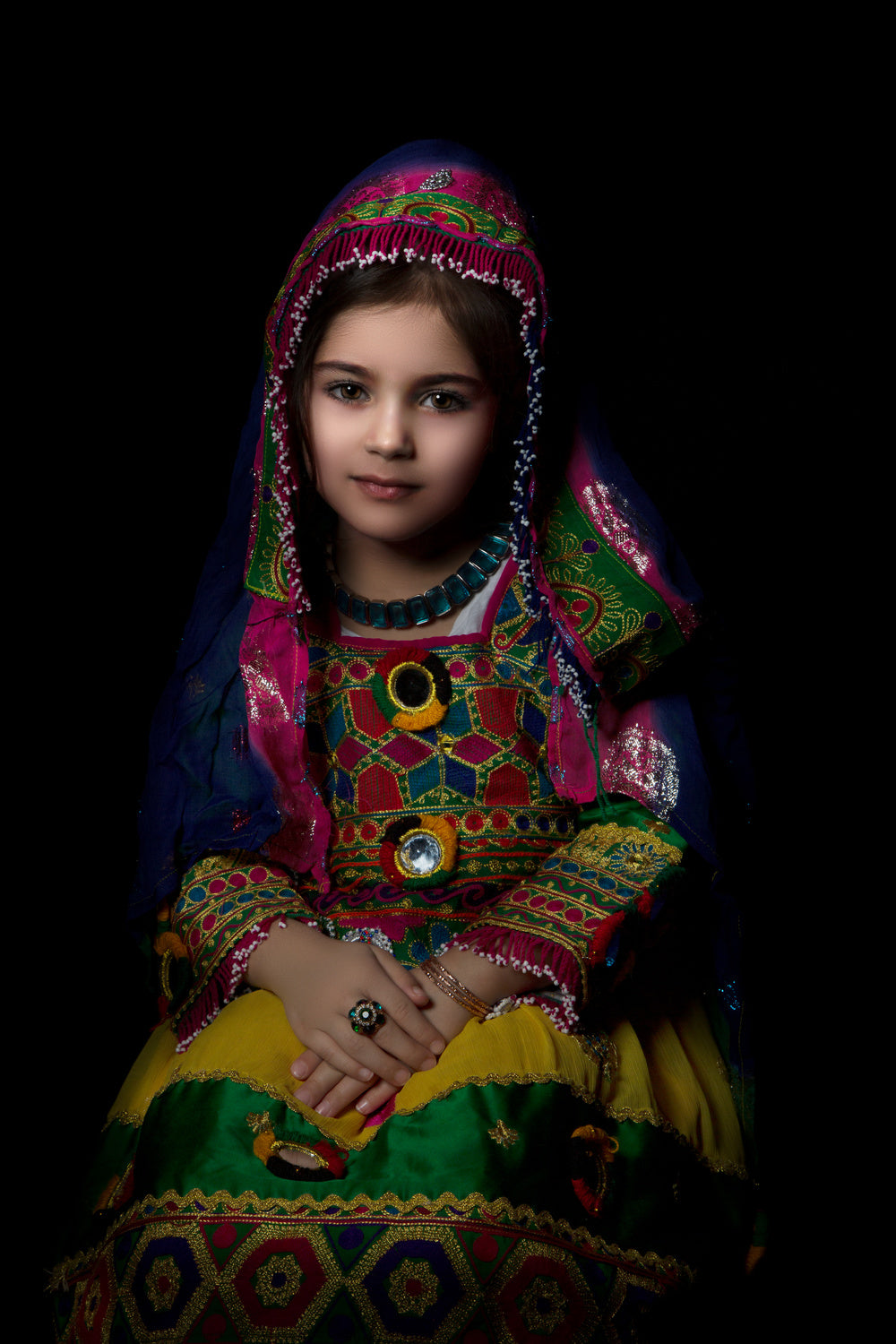 Afghan girl Poster och Canvastavla