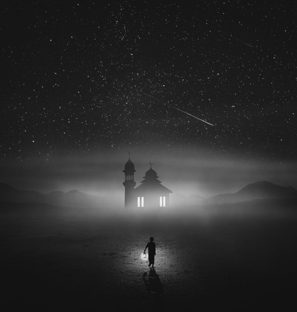 Jejak perindu Malam Lailatul Qadr-MU Poster och Canvastavla