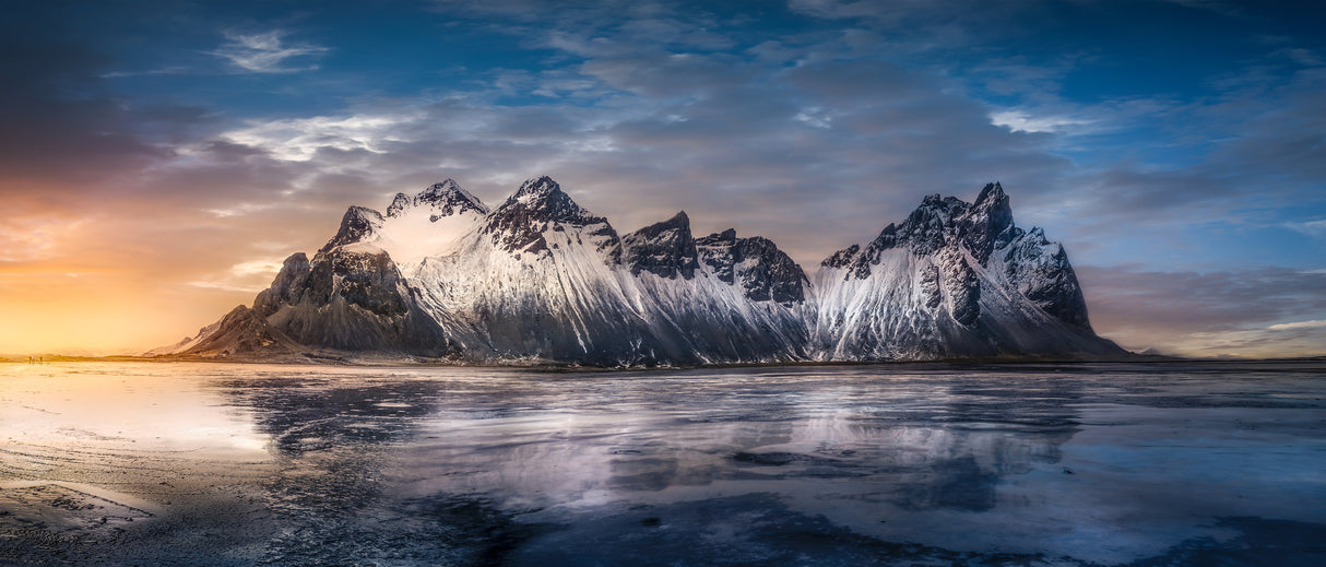 Iceland glory sunset Poster och Canvastavla