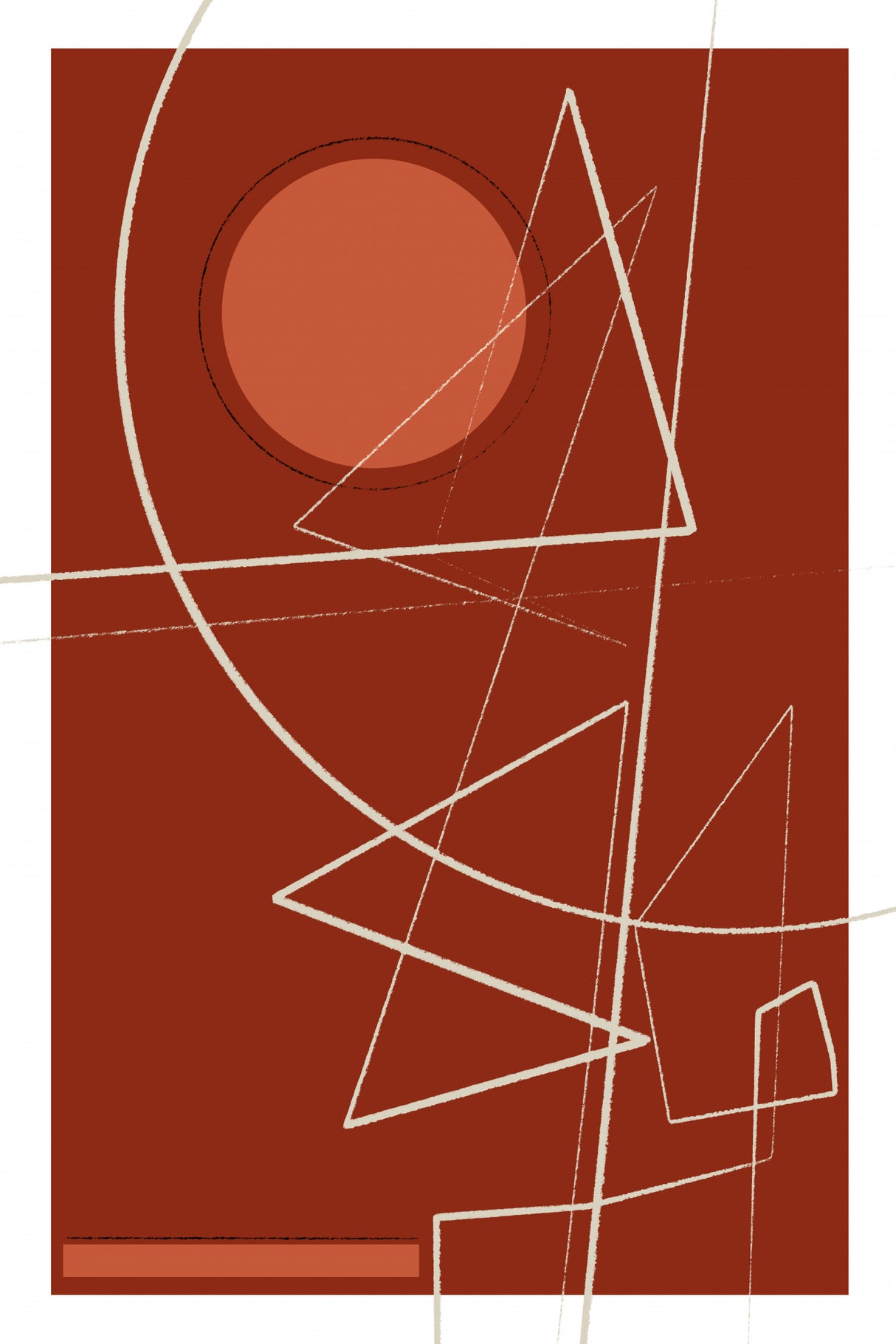 Angularlines No22 Poster och Canvastavla