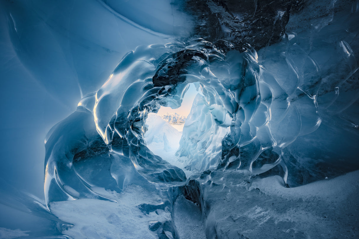 Ice Cave Poster och Canvastavla