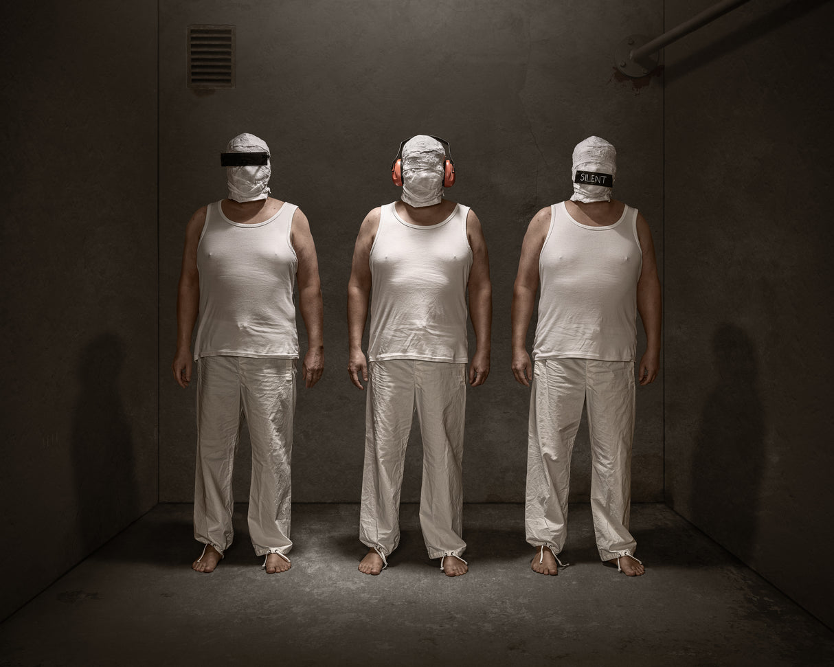 Three Monkeys Poster och Canvastavla