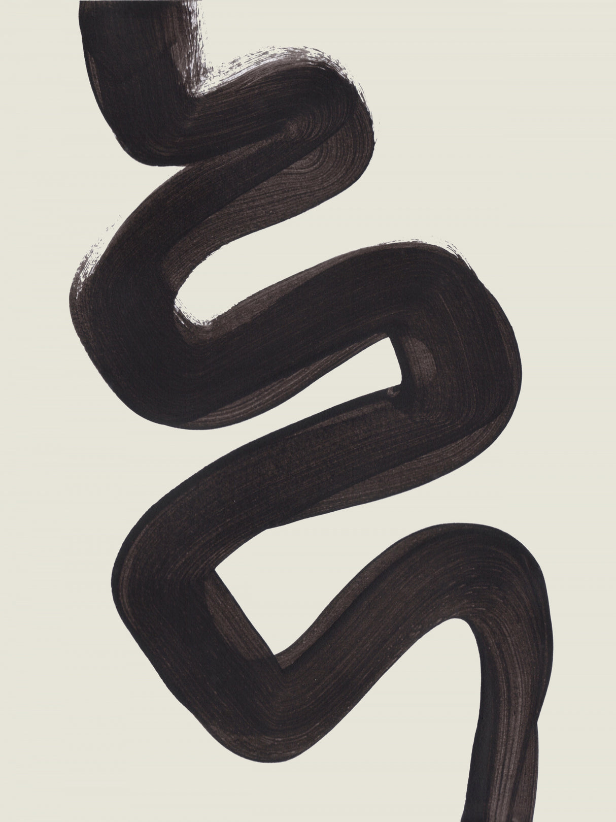 Ink Motif 14 Poster och Canvastavla