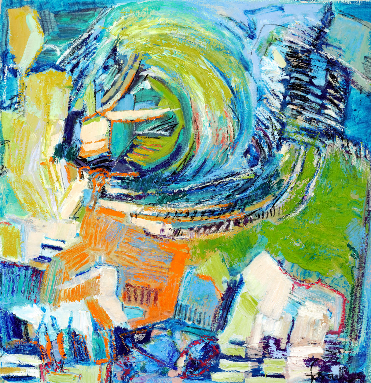 New Pathways III Poster och Canvastavla
