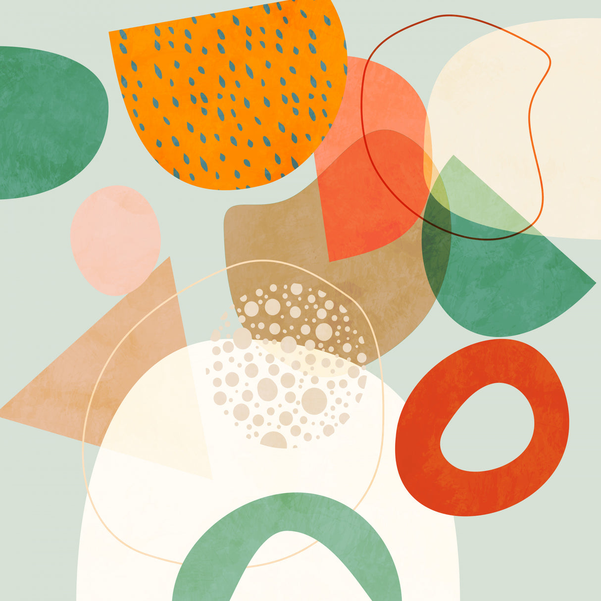 Shapes Play New4 Poster och Canvastavla