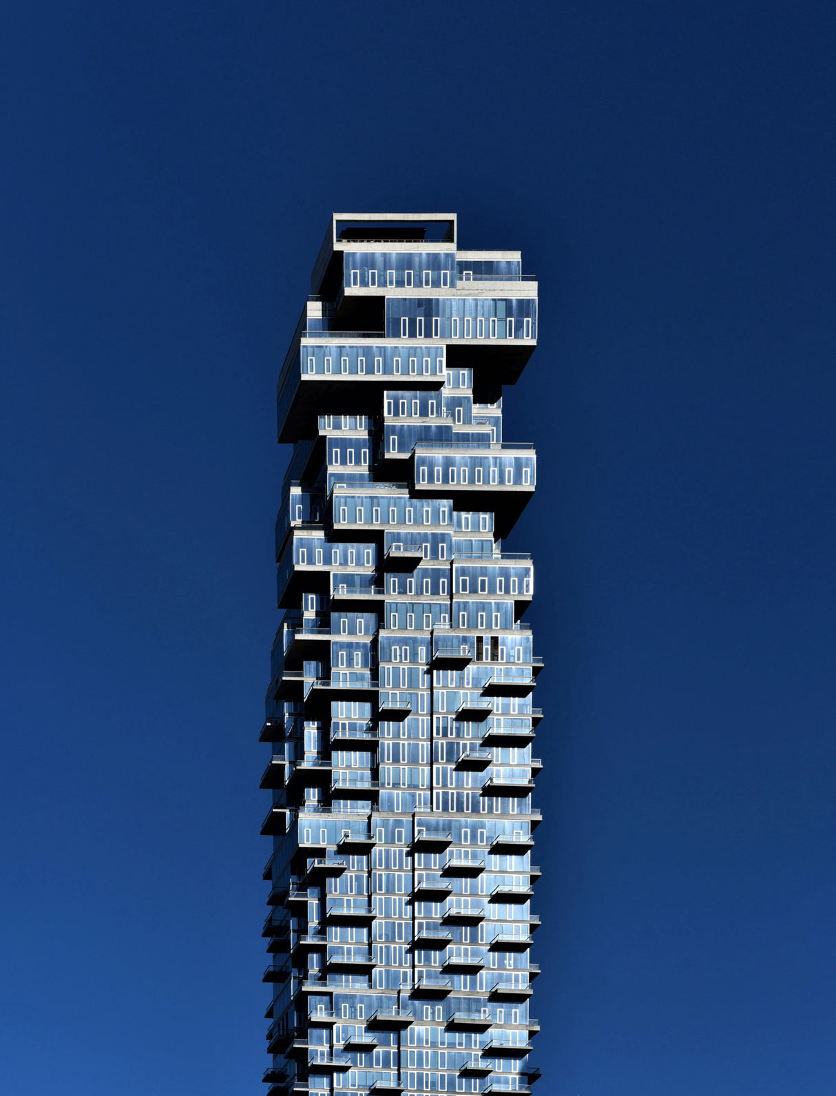 Blue on Blue - Manhattan New York Poster och Canvastavla