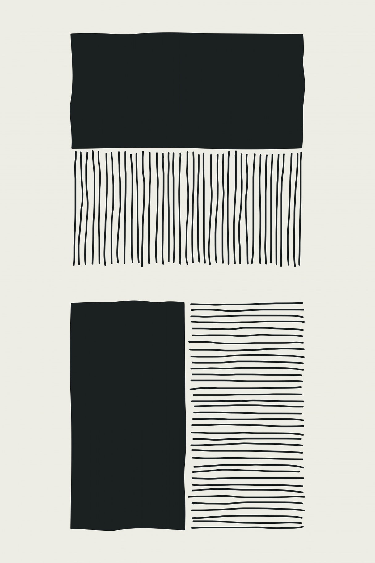 Minimalism Shapes #2 Poster och Canvastavla