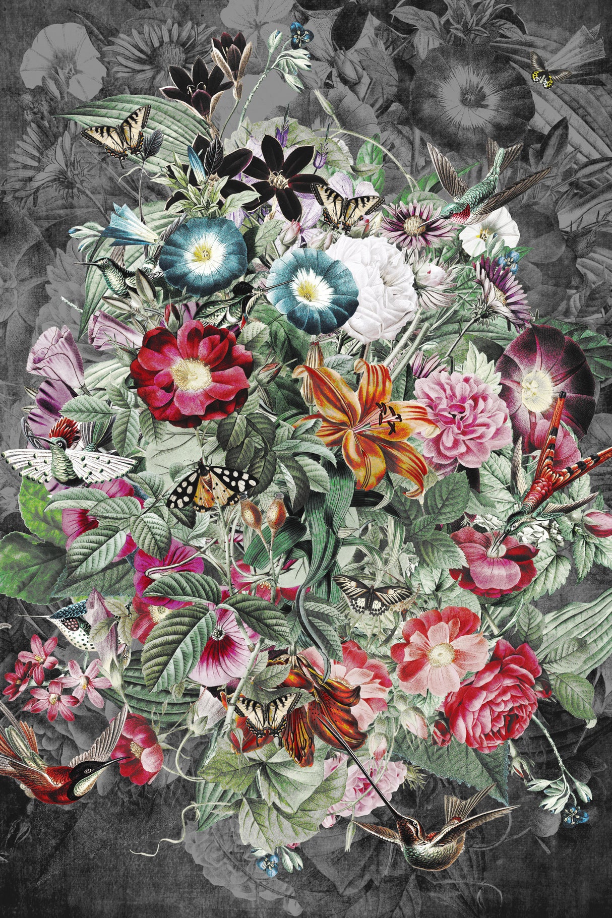 Wild About the Flowers 4 Poster och Canvastavla